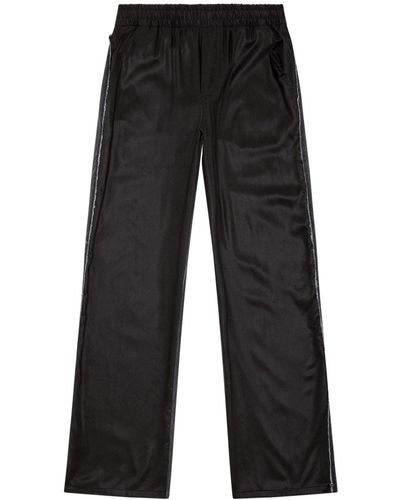 DIESEL P-fern-dnm Panelled Pants - Black