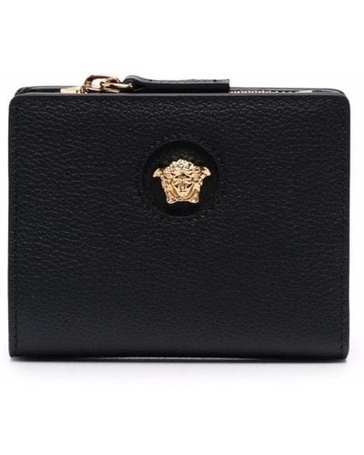 Versace ラ メドゥーサ 財布 - ブラック
