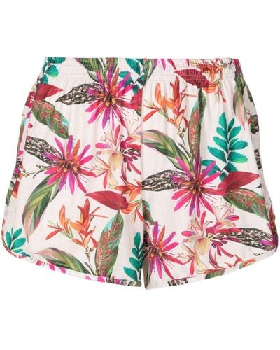 Lygia & Nanny Shorts mit Blumen-Print - Pink