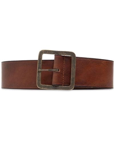 DSquared² Buckled Leather Belt - Brown
