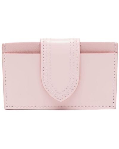 Jacquemus Le Porte Carte Bambino Leather Card Case - Pink
