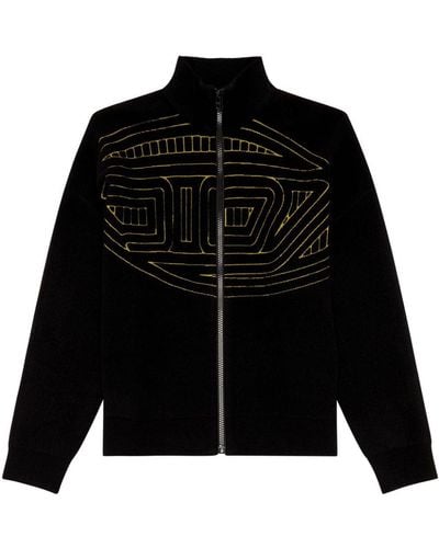 DIESEL K-ralus Logo-print Jacket - Black