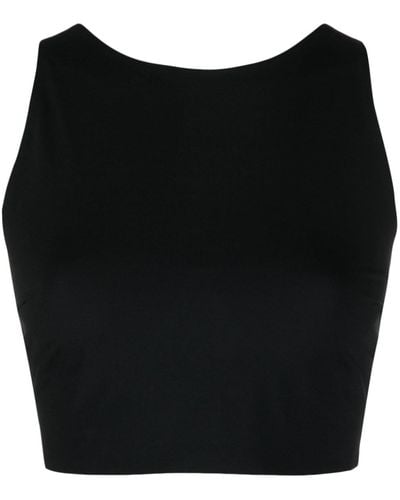 Wolford W-bonded Cropped Top - Black