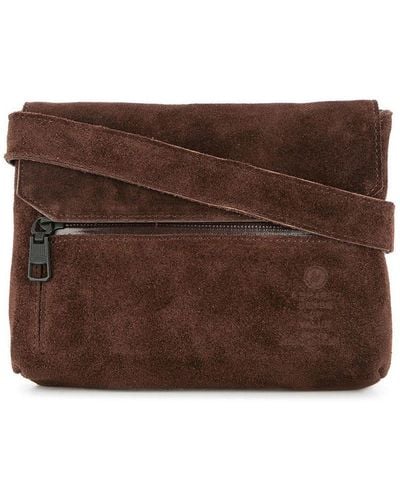 AS2OV Flap Shoulder Bag - Brown