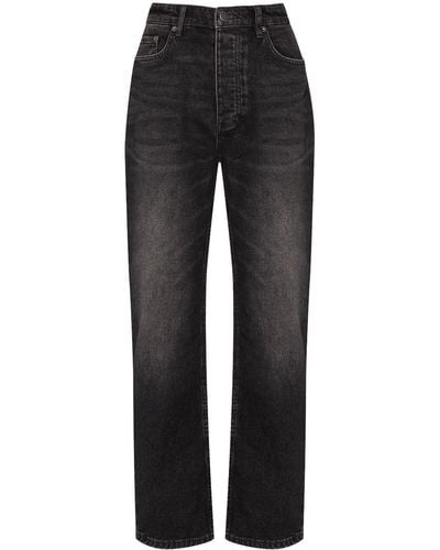 Ksubi Brooklyn Straight-leg Jeans - Black
