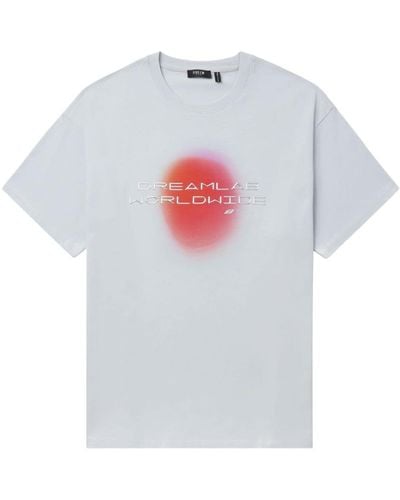 FIVE CM Camiseta con texto estampado - Blanco