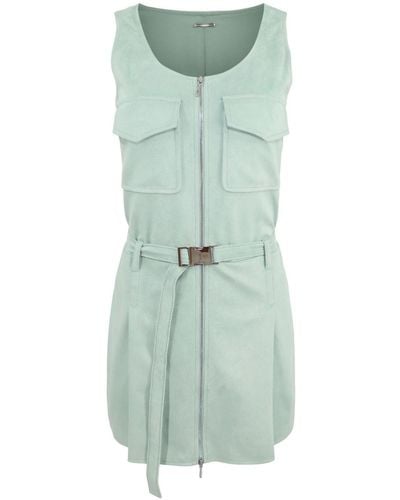 Alexis Taylee Belted Minidress - Green