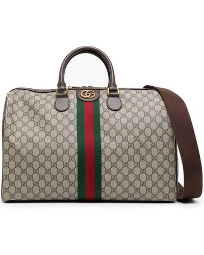 Gucci Grand sac fourre-tout Savoy - Marron