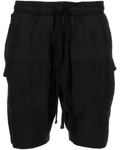 Thom Krom Pantalones cortos de deporte con cordones - Negro