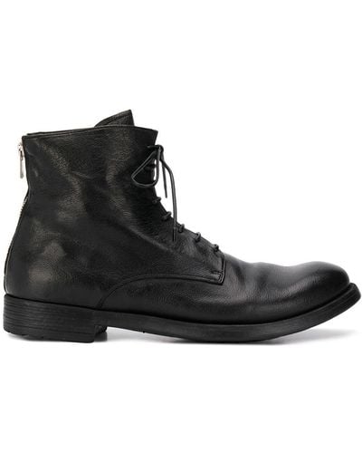 Officine Creative Hive Lace-up Boots - Black
