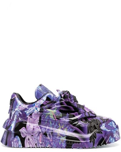 Versace Odissea Orchid Barocco Sneakers - Lila