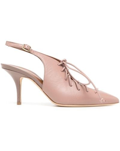 Malone Souliers Alessandra 70mm スリングバック サンダル - ピンク