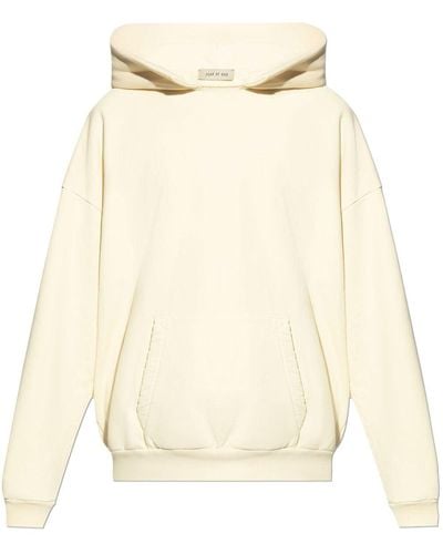 Fear Of God Long-sleeve Cotton Hoodie - Naturel