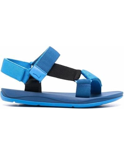 Camper X Sailgp Match Touch-strap Sandals - Blue