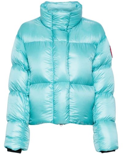 Canada Goose Cypress Cropped Puffer Jacket - Blue