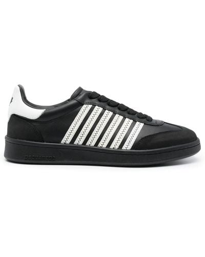 DSquared² Boxer Low-top Sneakers - Black