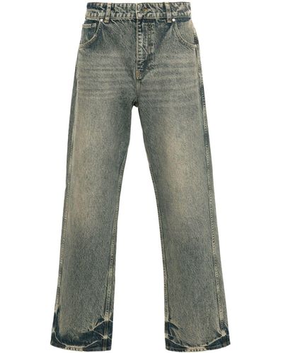 Represent Jeans mit geradem Bein - Grau