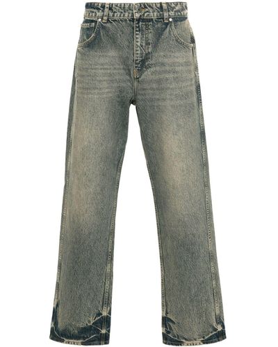 Represent Straight-Leg Jeans - Grey