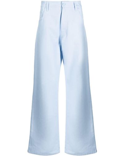 Raf Simons Hose mit geradem Bein - Blau