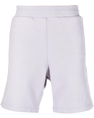 Paul Smith Organic Cotton Track Shorts - White