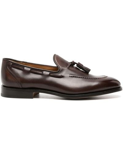 Church's Tassel-detailed Leather Loafers - Brown