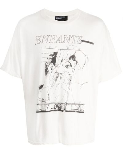 Enfants Riches Deprimes T-shirt November - Bianco