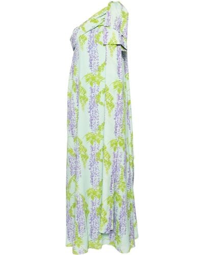 BERNADETTE Gala Floral-print Gown - グリーン