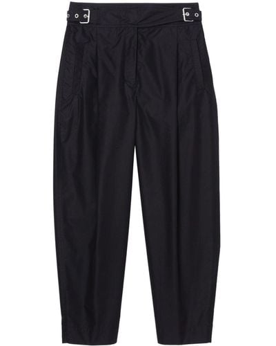 3.1 Phillip Lim Buckled Tapered Pants - Blue