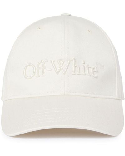 Off-White c/o Virgil Abloh Drill Logo Bookish Baseball Cap - White