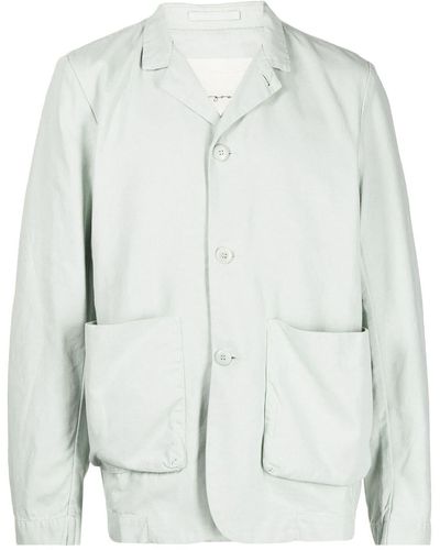 Toogood Pockets Cotton Jacket - White
