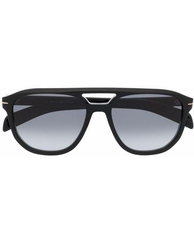 David Beckham Pilot-frame Sunglasses - Black