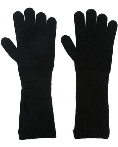 Canada Goose Knitted Cashmere-blend Gloves - Black