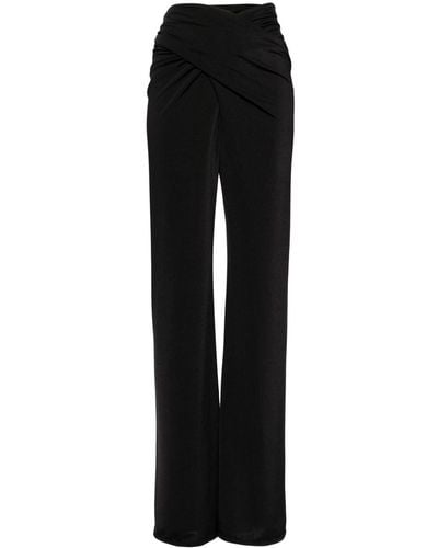 16Arlington Pantalones Boxte con cintura cruzada - Negro