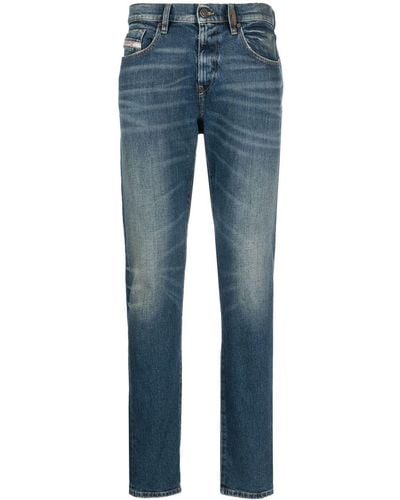 DIESEL D-Strukt Slim-Fit-Jeans - Blau