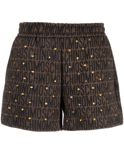 Moschino Shorts con stampa - Grigio
