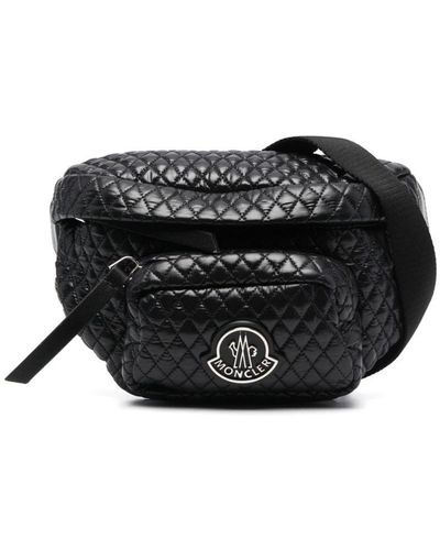 Moncler Felicie Quilted Belt Bag - Black