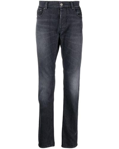 Roberto Cavalli Straight-leg Cotton Jeans - Blue