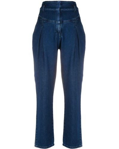 Alberta Ferretti High Waist Jeans - Blauw