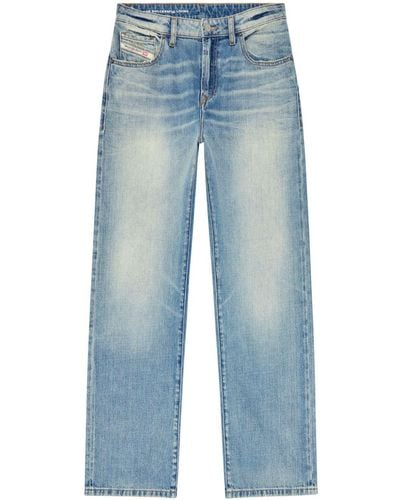 DIESEL D-Reggy Cotton-blend Jeans - Blue