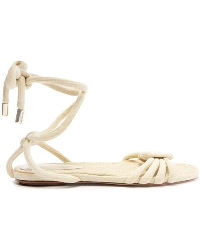 Alexandre Birman Vicky Rope Espadrille Sandals - Natural