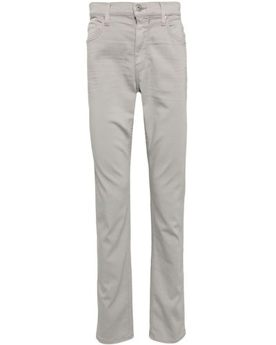 PAIGE Lennox Slim-fit Jeans - Grey