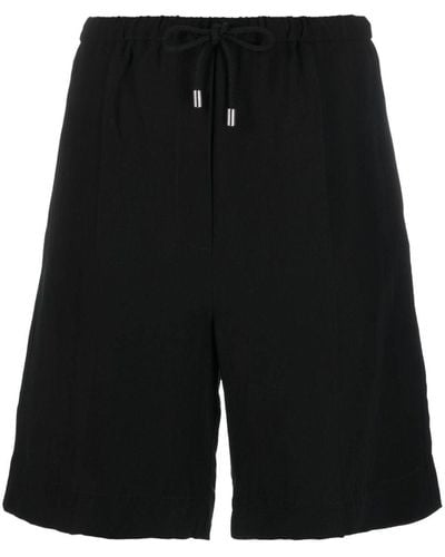 Totême Drawstring-waist Shorts - Black