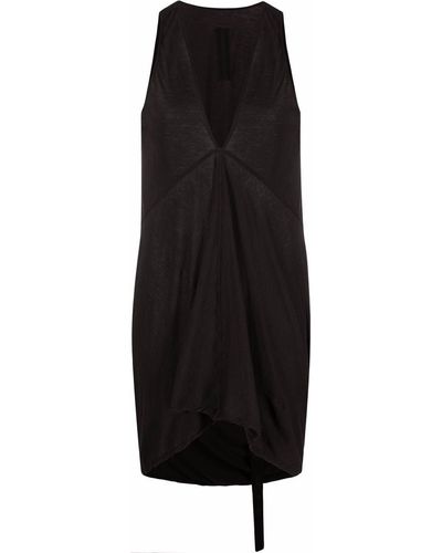 Rick Owens Top Met V-hals - Zwart