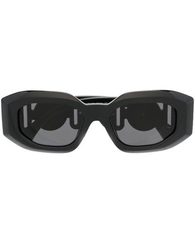 Versace Oversized-frame Medusa Sunglasses - Black
