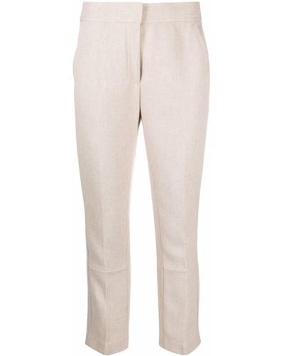 Tory Burch Trousers Beige - Natural