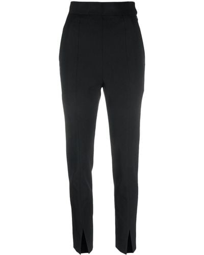 Ports 1961 Zipped Skinny-cut Trousers - Black