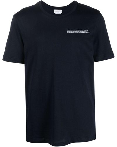 Ballantyne T-shirt Met Logoprint - Blauw