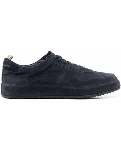 Officine Creative Low-top Suede Trainers - Blue