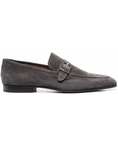 Corneliani Monk-Schuhe aus Wildleder - Grau