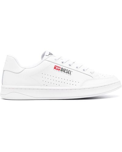 DIESEL S-athene Leather Trainers - White